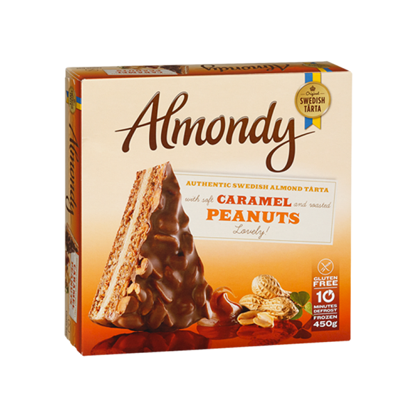 Gateau Caramel Cacahuète