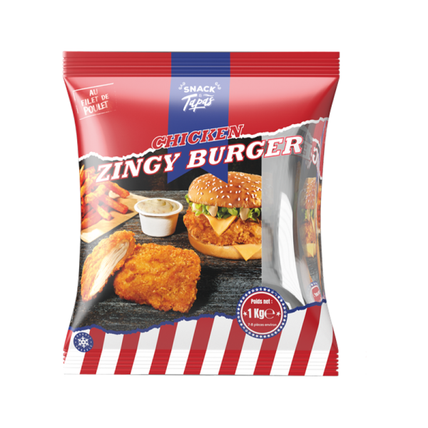 Burger poulet Zingy