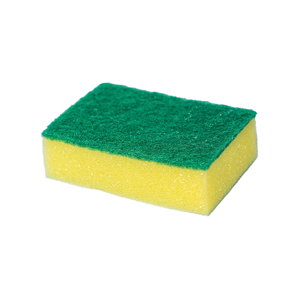 Eponge abrasive verte