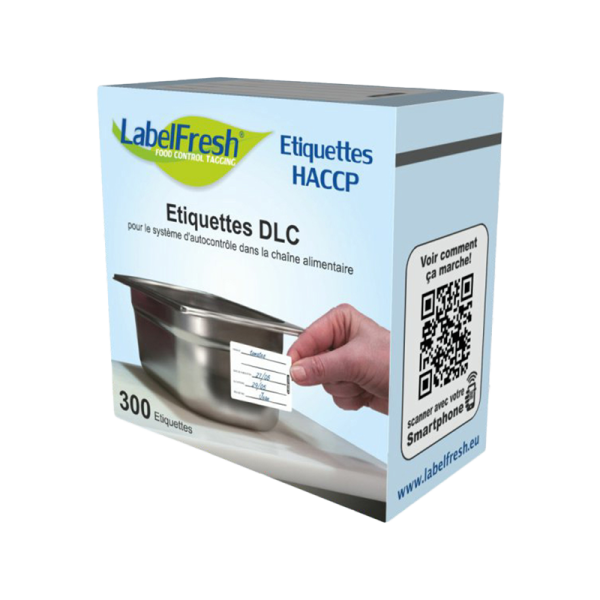 Etiquette Traçabilité DLC B300