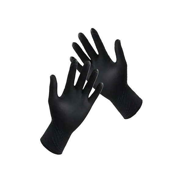 Gants Nitrile Noir Tailles M L XL — vue secondaire 1
