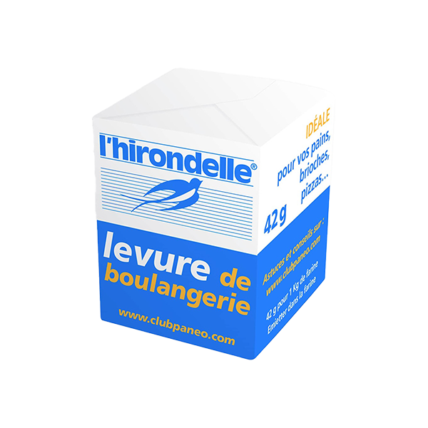 Levure cube