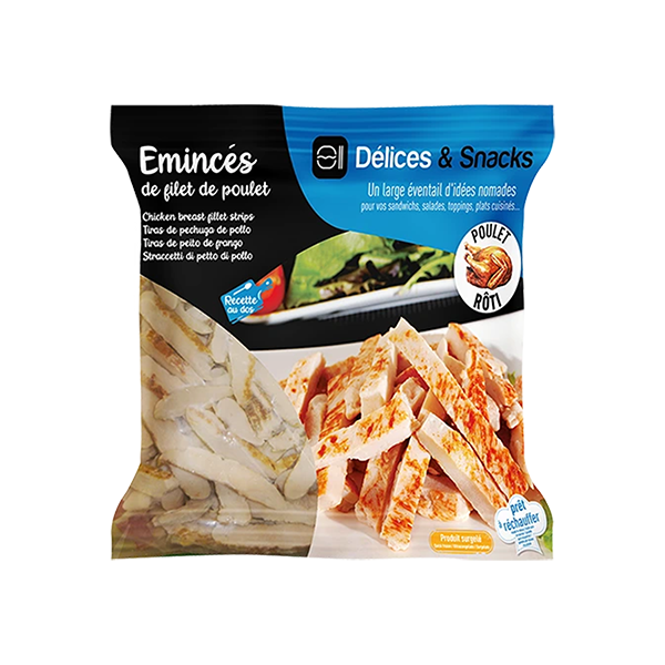 Emincé de poulet nature