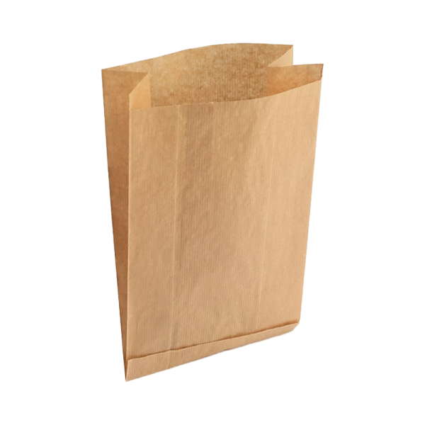 Sac Croissant Brun 12x5x14