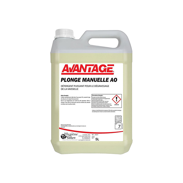 Liquide vaisselle puissant plonge manuelle 5L